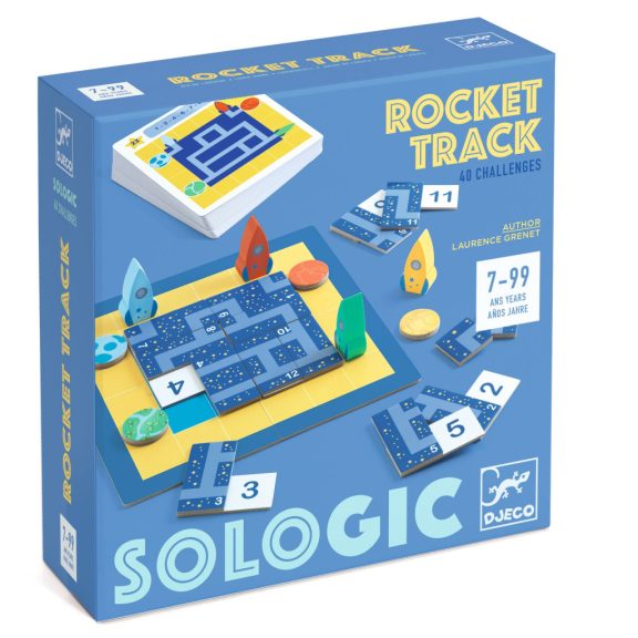 Logikai játék - Útkereső - Track Puzzle Logikai játék - Útkereső - Track Puzzle