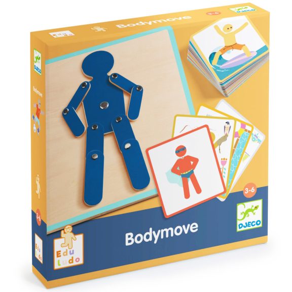 Djeco Fejlesztő játék - Mozdulatok - Bodymove Djeco Fejlesztő játék - Mozdulatok - Bodymove