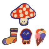 Djeco Matricák - Tréfálkozók! 60 filcmatrica - The silly ones!