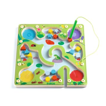   Íráselőkészítő, szortírozó - Mágneses labirintus - FrogyMaze