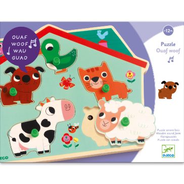   Formaillesztő, formaberakó - Felelgetős háziállatok - Sound Ouaf woof
