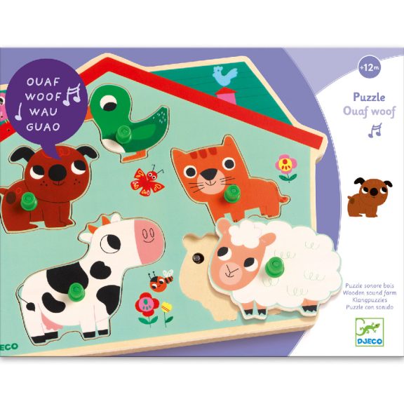 Formaillesztő, formaberakó - Felelgetős háziállatok - Sound Ouaf woof