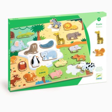   Formaillesztő, formaberakó - Állati formák - Puzzlo Animo 