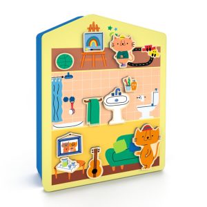 Djeco Mágneses képkirakó - Házban - InZeHouse