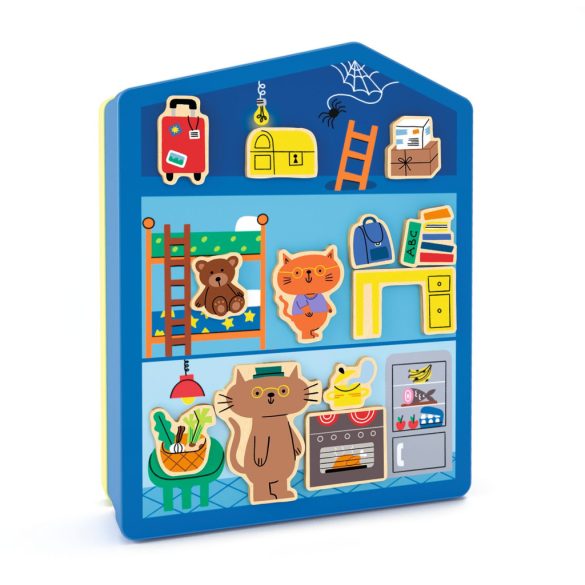 Djeco Mágneses képkirakó - Házban - InZeHouse