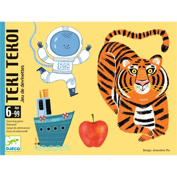 Djeco Kártyajáték - Ki vagyok én? - Téki-Tékoi