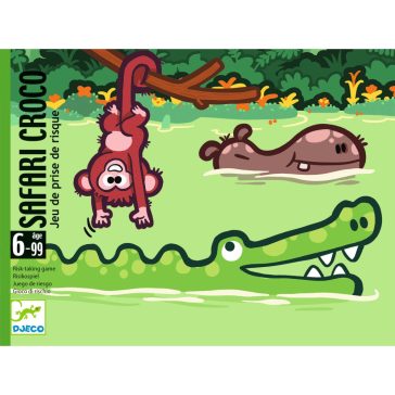 Kártyajáték - Krokodil safari - Safari Croco