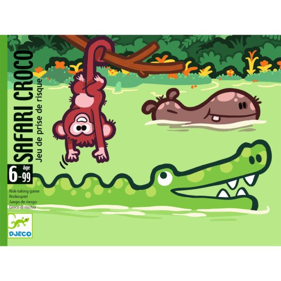 Kártyajáték - Krokodil safari - Safari Croco