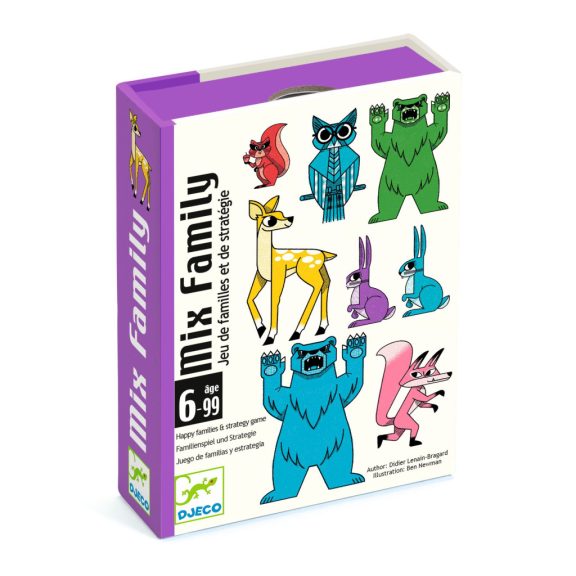Kártyajáték - Állati kutyuló - Mix Familly Kártyajáték - Állati kutyuló - Mix Familly
