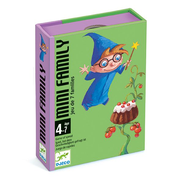 Djeco Kártyajáték - Kis családi játék - Mini family