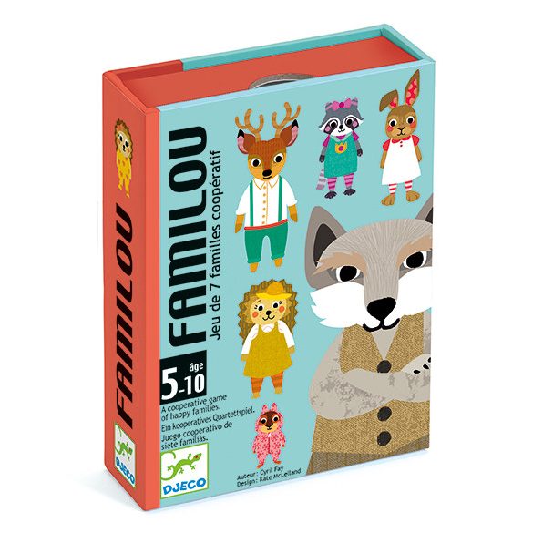 Djeco Kártyajáték - Összefogó - Familou