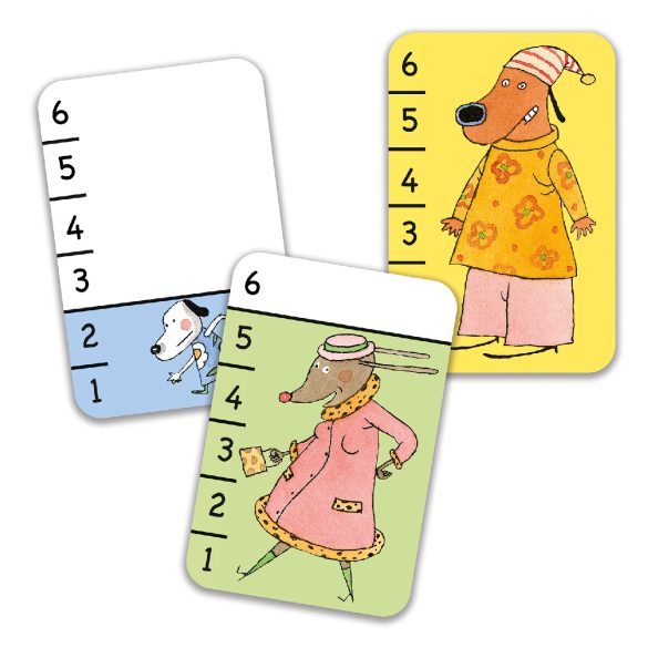 Djeco Kártyajáték - Kutyavilág! - Bata-waf