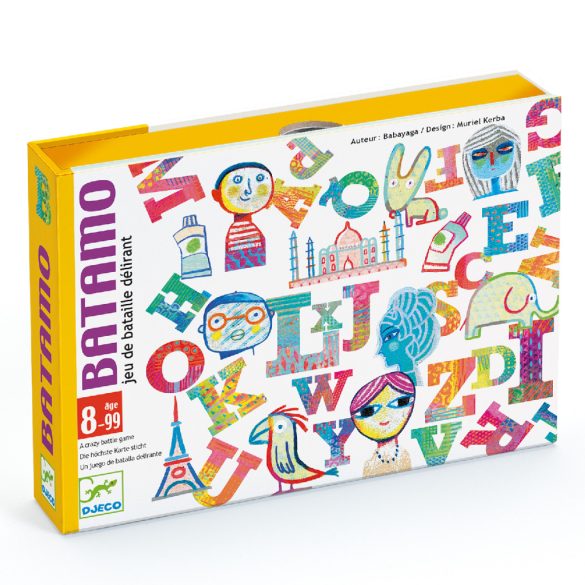 Djeco Kártyajáték - Betű-Benne - Batamo