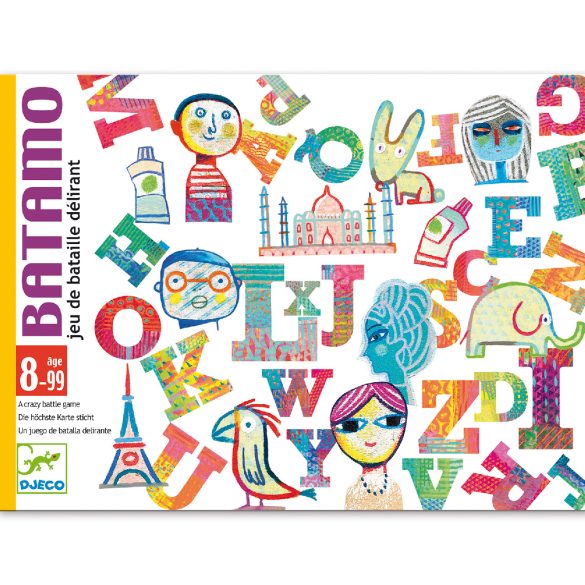 Djeco Kártyajáték - Betű-Benne - Batamo