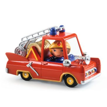 CRAZY MOTORS játékautó - Tűz Vitéz - Little fire truck