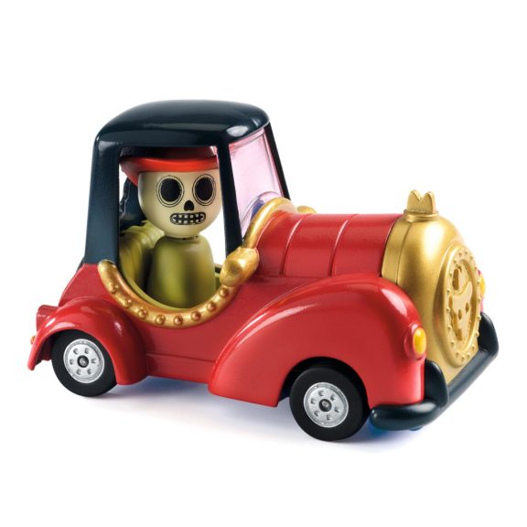 CRAZY MOTORS játékautó - Piros kobak - Red Skull CRAZY MOTORS játékautó - Piros kobak - Red Skull