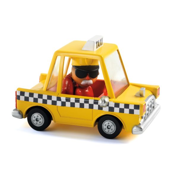 CRAZY MOTORS játékautó - Taxis Jani - Taxi Joe CRAZY MOTORS játékautó - Taxis Jani - Taxi Joe