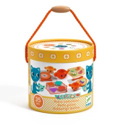   Djeco Szerepjáték - Pákosztos cica étkészlet - Greedy cats