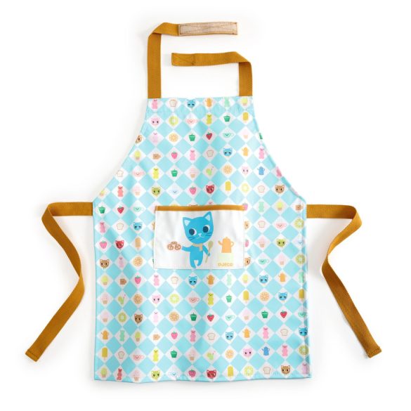 Djeco Szerepjáték - Cicás gyerekkötény - Kitten apron