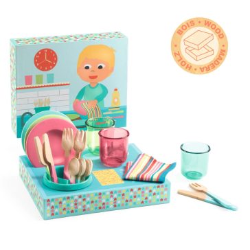 Djeco Szerepjáték - Mosogatásra fel! - Dishware kit