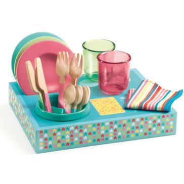 Djeco Szerepjáték - Mosogatásra fel! - Dishware kit