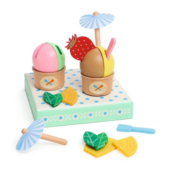 Djeco Szerepjáték mini szett - Fagyizás - Ice cream Djeco Szerepjáték mini szett - Fagyizás - Ice cream