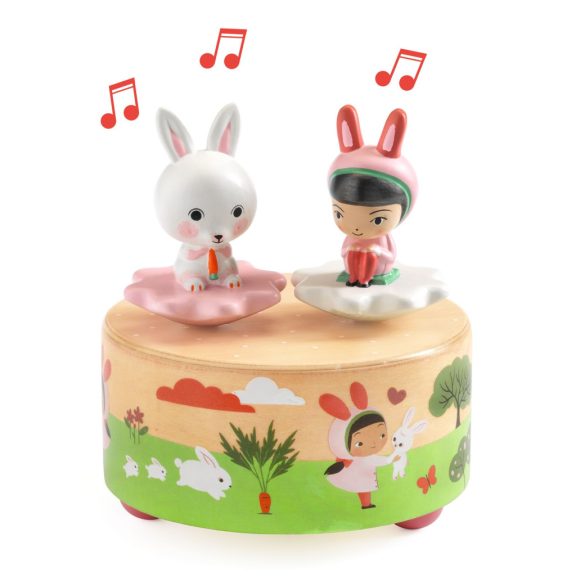 Mozgó figurás zenedoboz - Zenélő kiskert - Garden melody Mozgó figurás zenedoboz - Zenélő kiskert - Garden melody