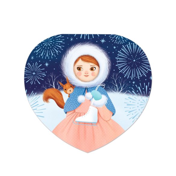 Djeco Zenélő ékszerdoboz - Korcsolyázás - Skater