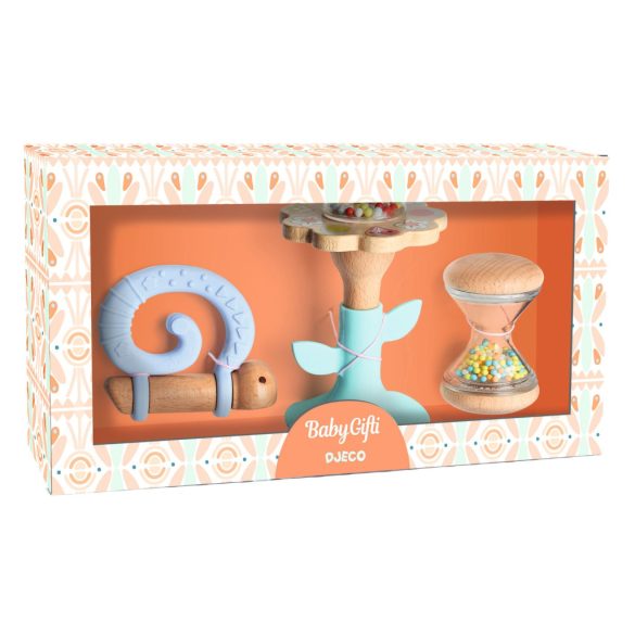 Djeco Bébi látogató készlet - Első csörgő készlet - BabyGifti