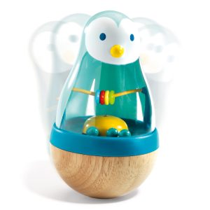 Djeco Bébicsörgő - Kelj fel pingvin - Roly Pingui