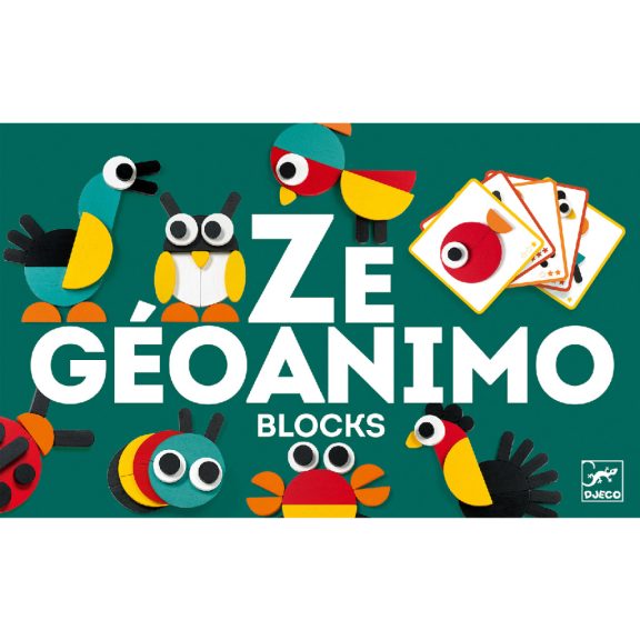 Képkirakó - Geometrikus állatképek - Ze Geoanimo Képkirakó - Geometrikus állatképek - Ze Geoanimo