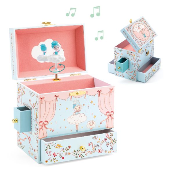 Djeco Zenélő ékszerdoboz - Balerina a szinpadon - Ballerine on stage