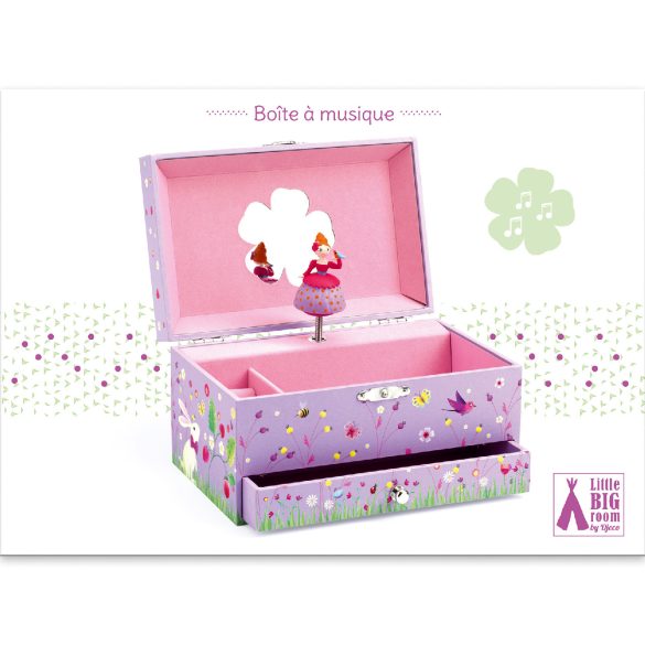 Djeco Zenélő ékszerdoboz - Hercegnő - Princess