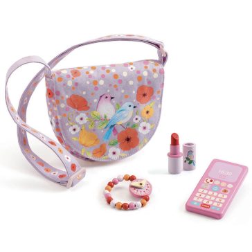   Szerepjáték - Madárkás válltáska kiegészítőkkel - Birdie bag and accessories