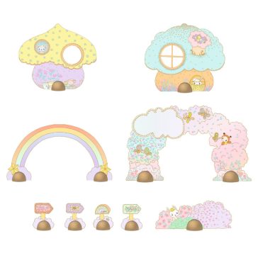   TINYLY álomvilág Óriás puzzle - Tinyly birodalom, 33 db-os - Puzzl'Up Lily tinypuzz