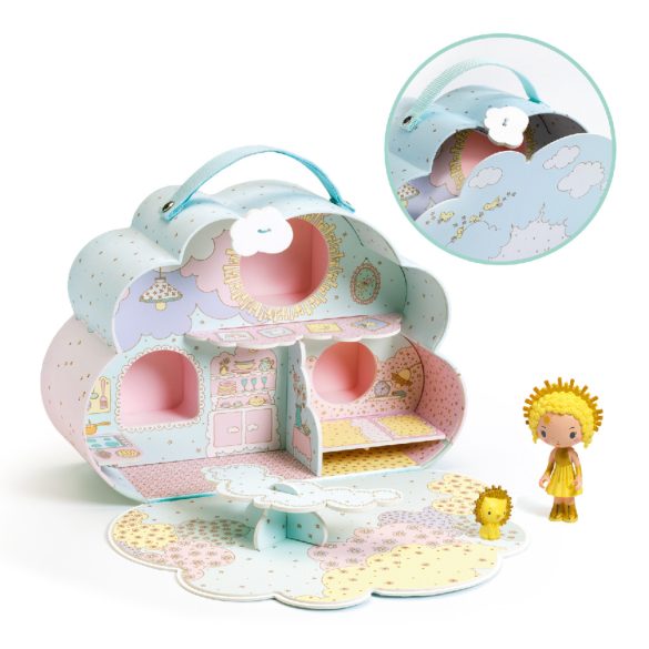 Djeco TINYLY álomvilág babaház - Napocska és Mia - Sunny and Mia house