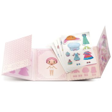   TINYLY álomvilág - Miss Lilypink ruhatára - Stickers removable