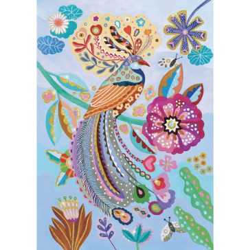 Varázs puzzle - Sziporka, 50 db-os - Sparkling bird