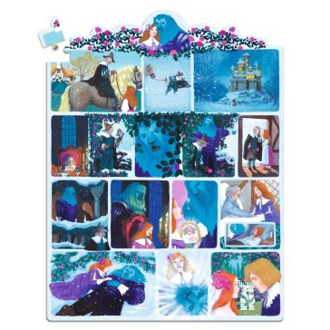   Mese puzzle - A szépség és a szörnyeteg, 100 db-os - Beauty and the Beast