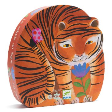   Formadobozos puzzle - A tigris sétája - The tiger's walk