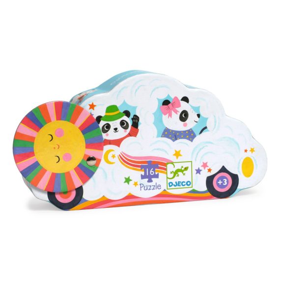 Djeco Formadobozos puzzle - Felhőjáró, 16 db-os - Cloud car Djeco Formadobozos puzzle - Felhőjáró, 16 db-os - Cloud car