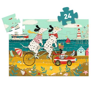   Formadobozos puzzle - Oli a dalmata kutyus, 24 db-os - Ollie, the Dalmatian