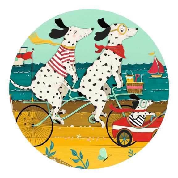 Formadobozos puzzle - Oli a dalmata kutyus, 24 db-os - Ollie, the Dalmatian