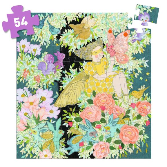 Formadobozos puzzle - Flóra álomfája, 54 db-os - Flora's Tree
