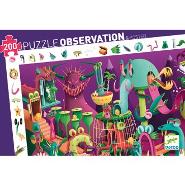   Megfigyeltető puzzle - Videójátékban, 200 db-os - In a video game 