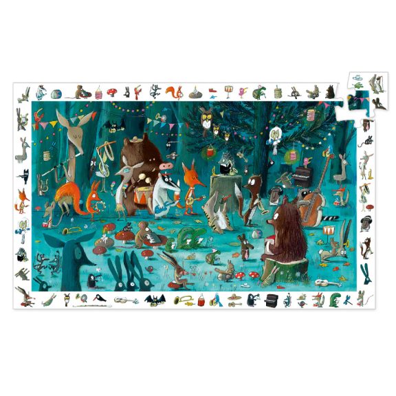 Megfigyeltető puzzle - Zenekar, 35 db-os - The orchestra
