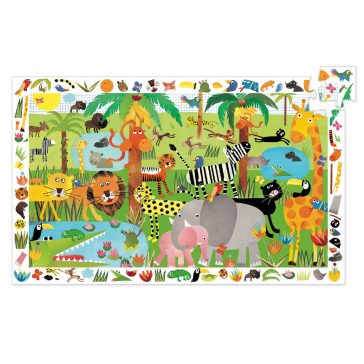 Megfigyeltető puzzle - Dzsungel, 35 db-os - Jungle