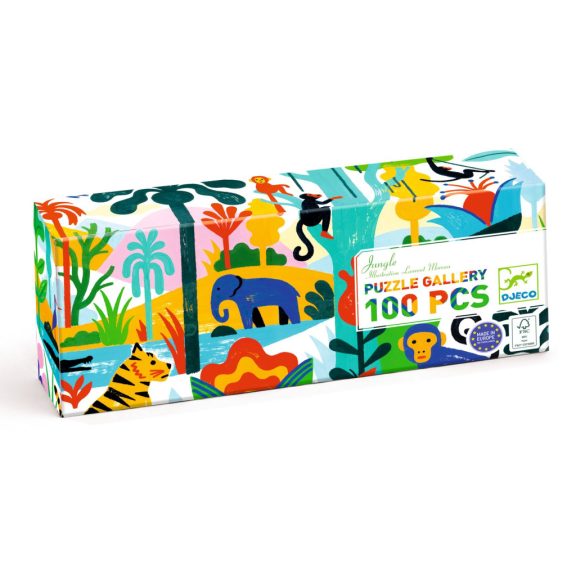 Művész puzzle - Dzsungel, 100 db-os - Jungle Művész puzzle - Dzsungel, 100 db-os - Jungle