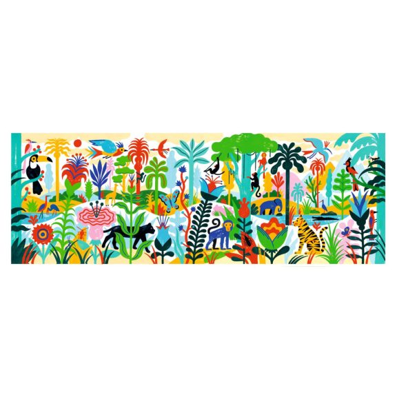Művész puzzle - Dzsungel, 100 db-os - Jungle Művész puzzle - Dzsungel, 100 db-os - Jungle