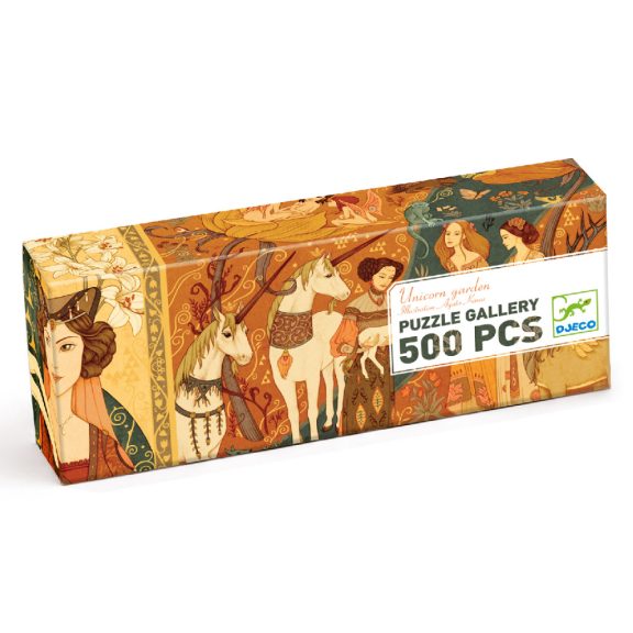 Művész puzzle - Egyszarvú és a hölgy, 500 db-os - Unicorn lady Művész puzzle - Egyszarvú és a hölgy, 500 db-os - Unicorn lady
